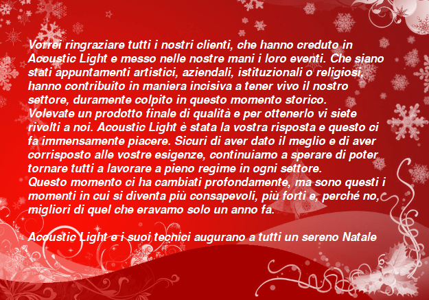 Auguri Di Buon Natale